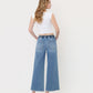 Back product images of Reassure - High Rise Drawstring Wide Leg Jeans