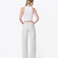 Back product images of Stripe - High Rise Dart Detail Striped Crop Barrel Jeans