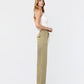 Right 45 degrees product image of Herb - High Rise Elastic Drawstring WB Baggy Wide Leg Jeans