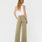 Back product images of Herb - High Rise Elastic Drawstring WB Baggy Wide Leg Jeans