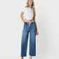 Front product images of Enviably - High Rise Super Soft Drawstring Baggy Wide Leg Jeans