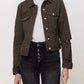 Front product images of Amazonia - Distressed Olive Classic Fit Jacket