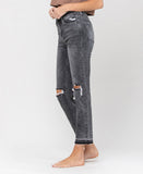Left side product images of Thrills - High Rise Released Hem Straight Jeans
